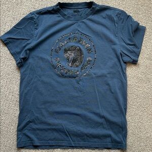Fjallraven Dark Blue Graphic Tee - Men’s